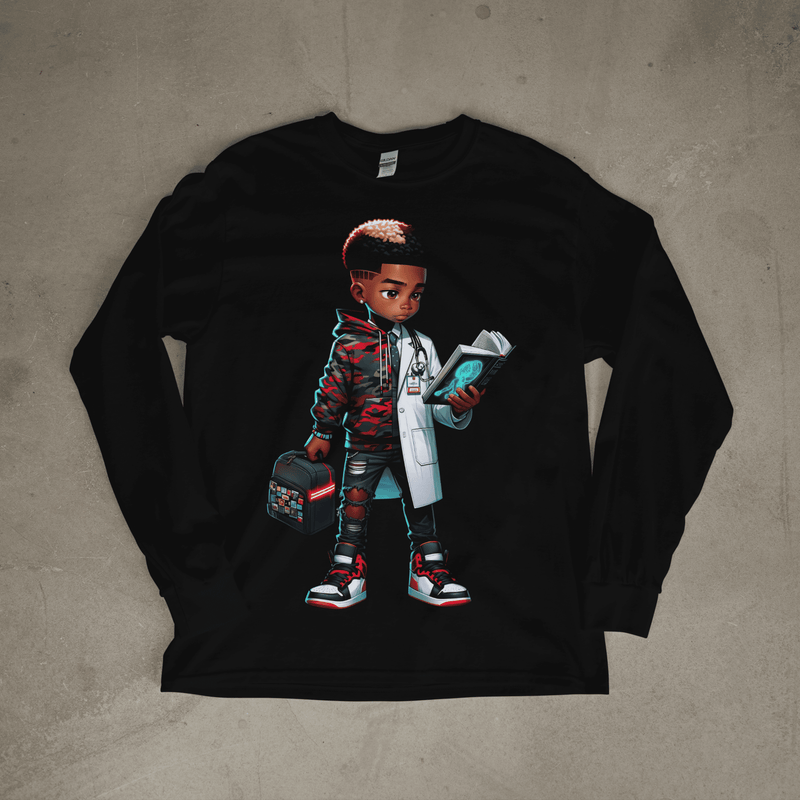 CUSTOM BLACK T-SHIRTS